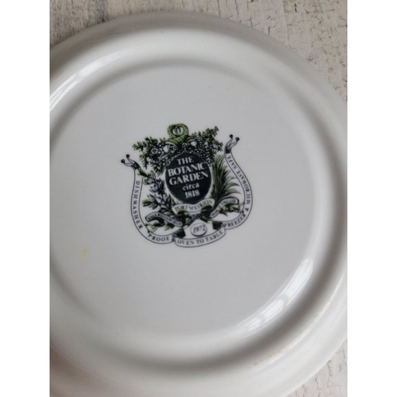 Portmeirion Botanic AS IS leaf rimmed 5" tea cup plate - Picture 5 of 5